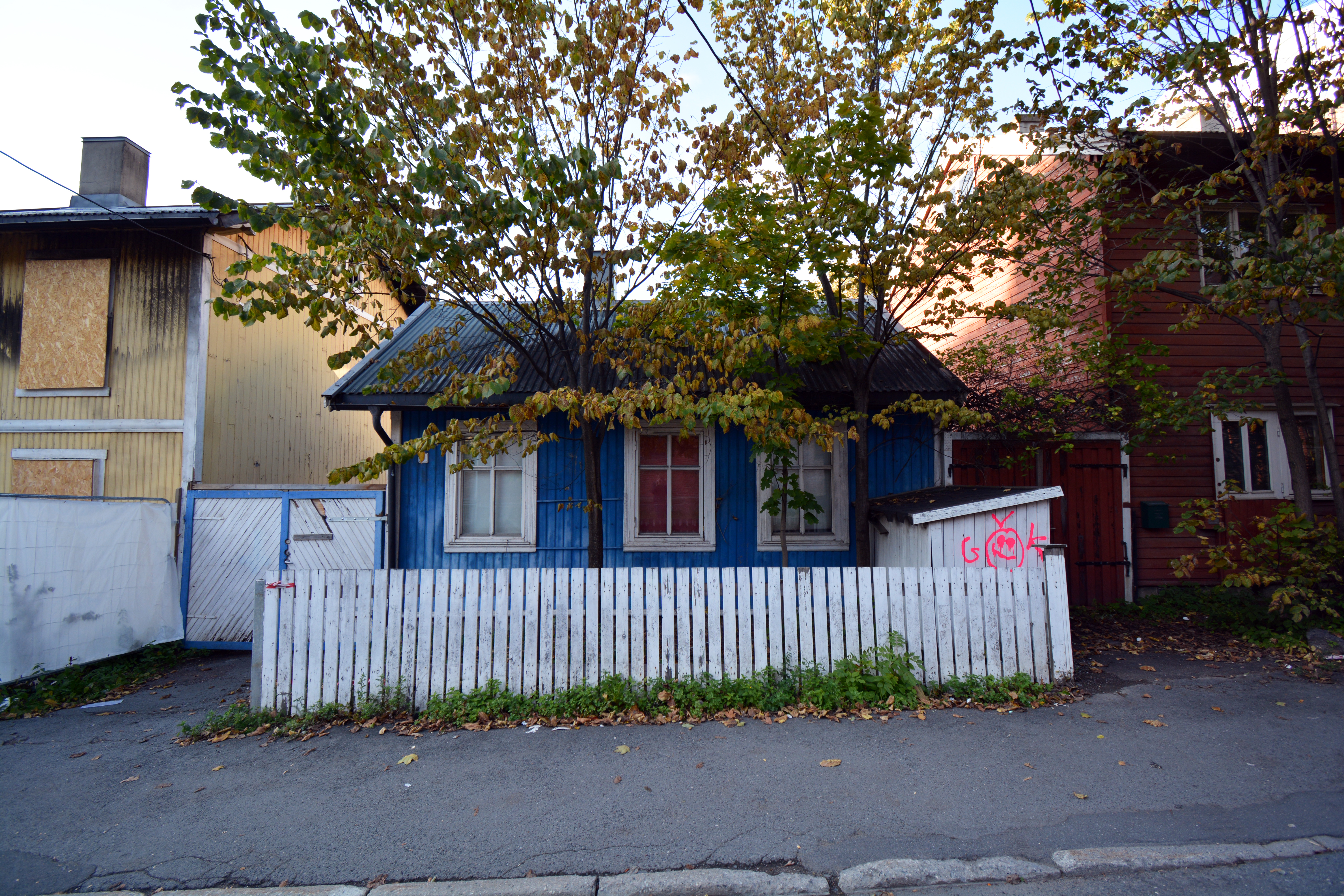 Gamle trehus i Oslo forfaller.
